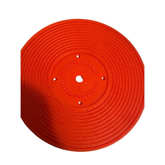 Vintage Fisher Price Sesame Street Music Box Record Player 1984 - Picture 11 of 13